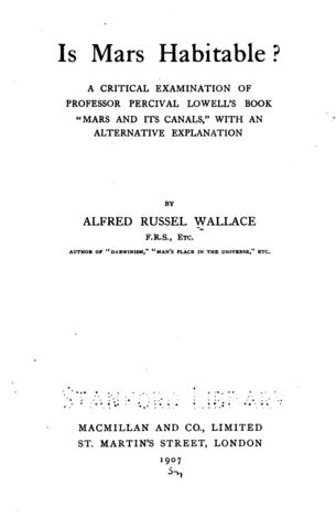 Published: Is Mars Habitable?