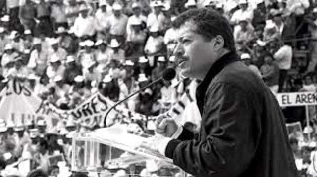 Donaldo Colosio asesinado