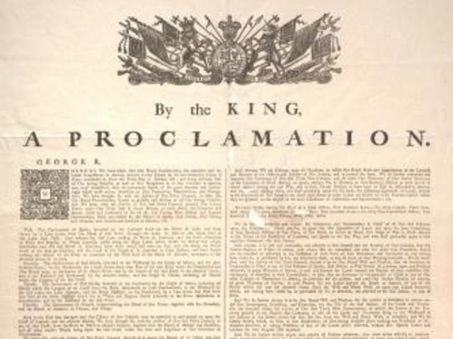 Proclamation of 1763