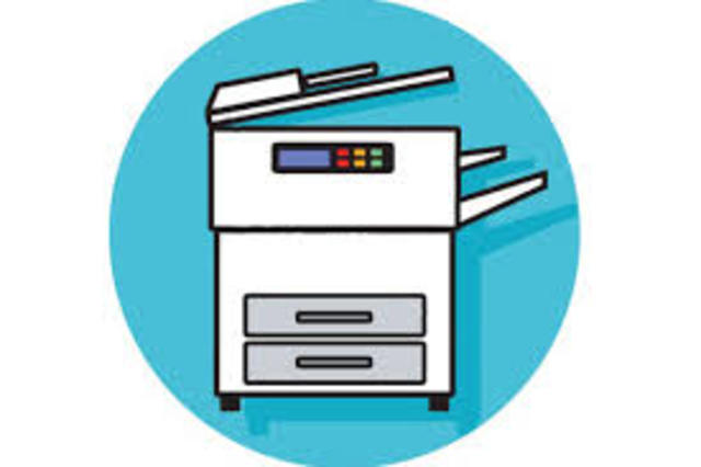 aparecio la fotocopiadora