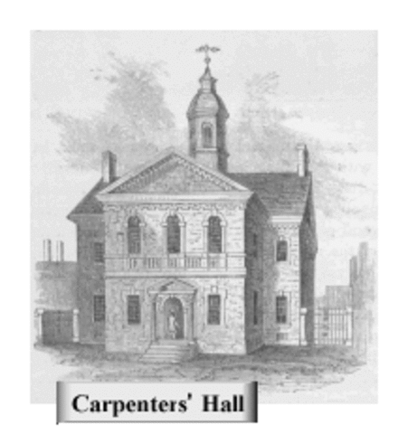 First Continental Congress meets