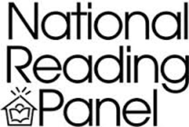 National Reading Panel releases findings.