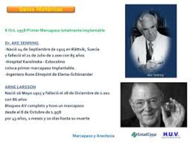 Primer trasplante Marcapasos, Ake senning