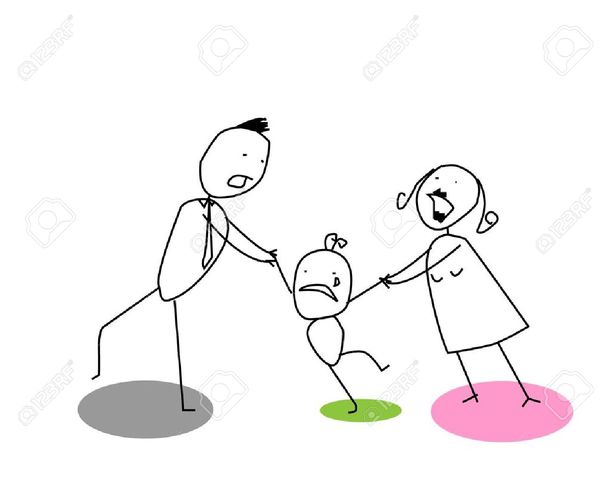 padres se divorciaron