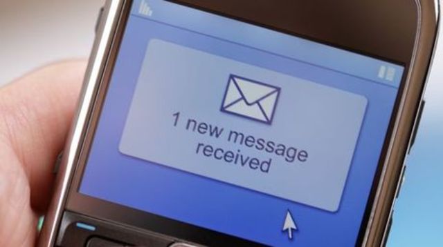 los mensajes de texto se pudieron enviar entre diferentes redes y operadores