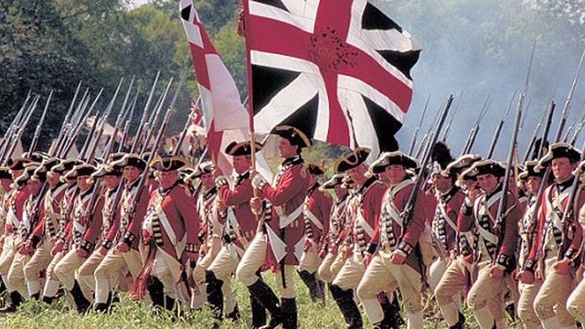 Redcoats Push Washington's Army Across the Delaware River into Pennsylvania