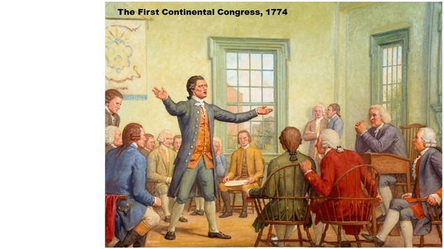First Continental Congress Meets