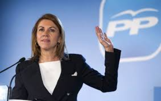 Cospedal sugiere que el objetivo de las protestas de Burgos no era paralizar las obras