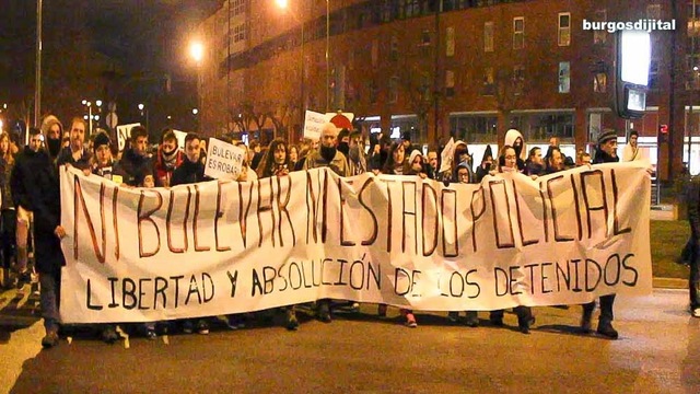 Manifestación libertad de encarcelados