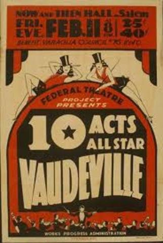 birth of Vaudeville theatre