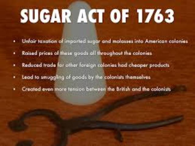 the sugar act