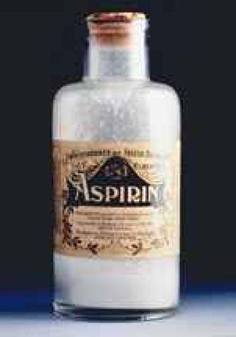 The first aspirin.