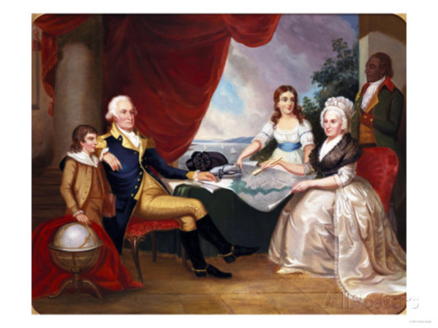 When George Washington got married