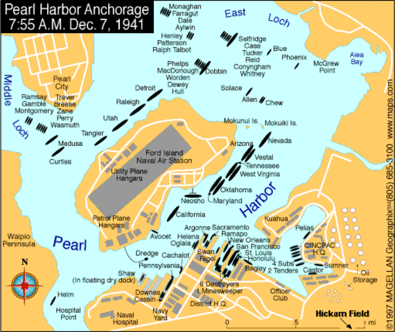 Japanese Attack Pearl Harbor