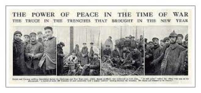 Christmas Truce along Western Front