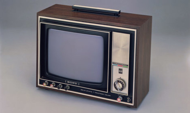 color television replaces black-and-white in american homes