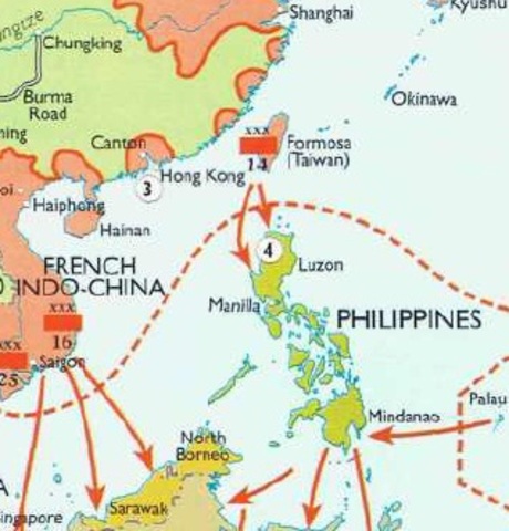 Japanese Begin Invasion of the Philippines