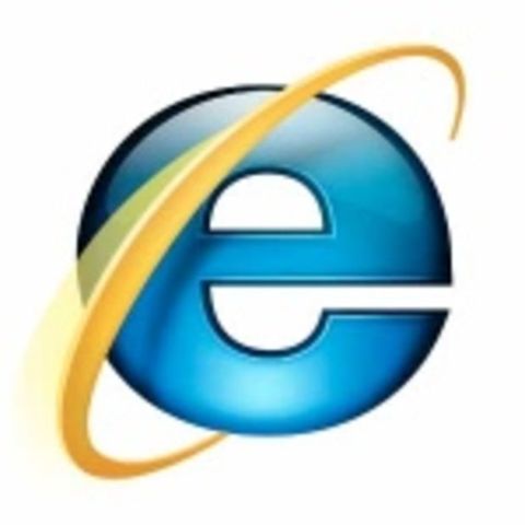 Microsoft Internet Explorer is launched