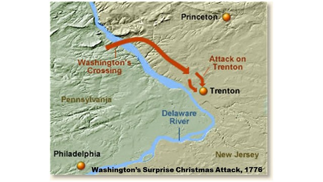 Washington’s Christmas night Surprise Attack