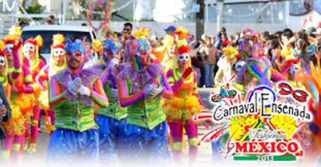 went to Ensenadas Carnaval