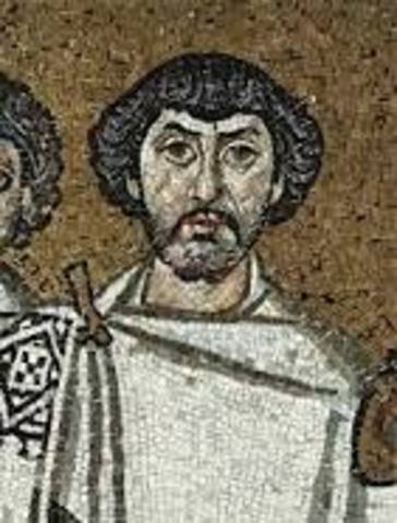 Justinian sent Belisarius to recover North America from the Vandals