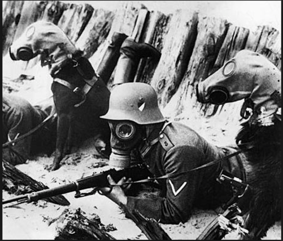 Germans introduce poison gas