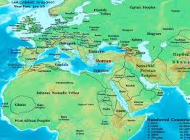 Justinian sent Belisarius to recover North Africa from the Vandals