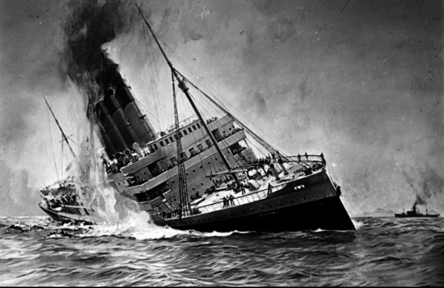 The Sinking of the Lusitania