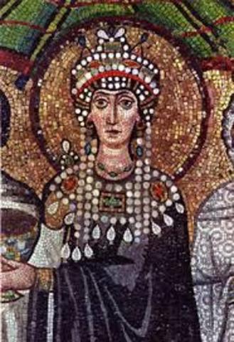 Theodora married Justinian
