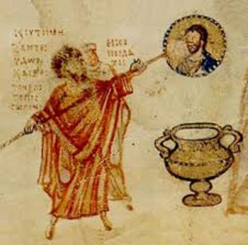 Emperor Leo III banned the use of Icons