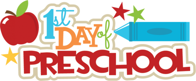 First day of pre-school