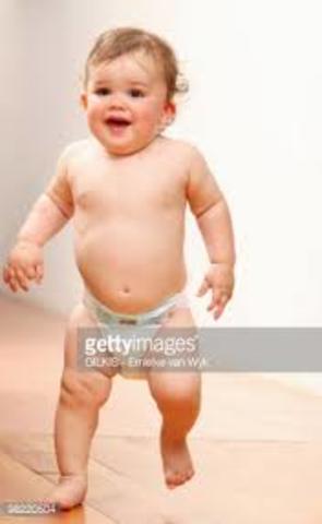 first time walking