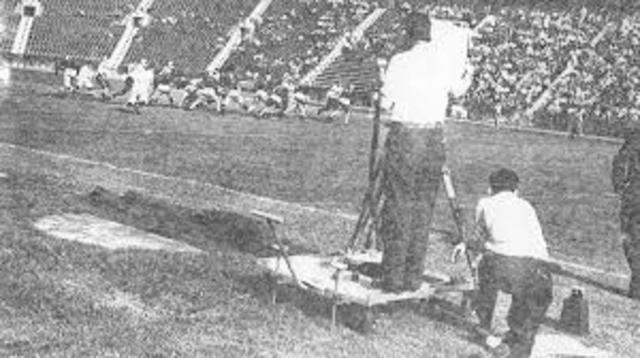 First telivised game