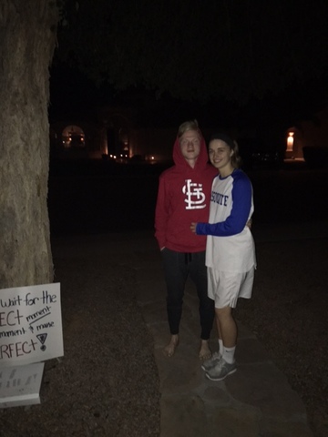My First time asking Bailey out to a School Dance