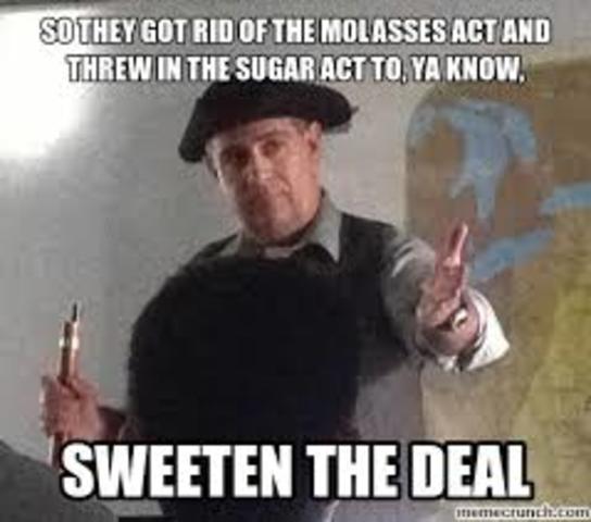 Sugar Act and Colonists response