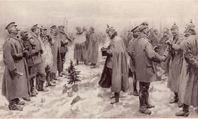 Christmas Truce along Western Front