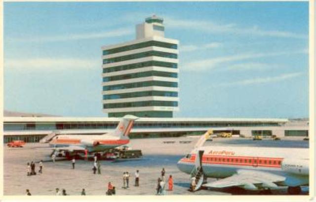 La primera estación de televisión.