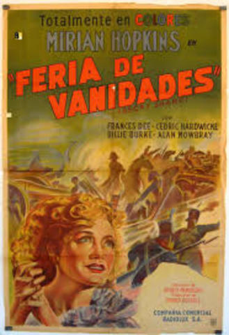 Llega el color al cine, La feria de las vanidades.