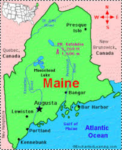 Visited Maine