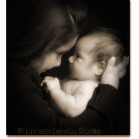 First Time I held my baby sister