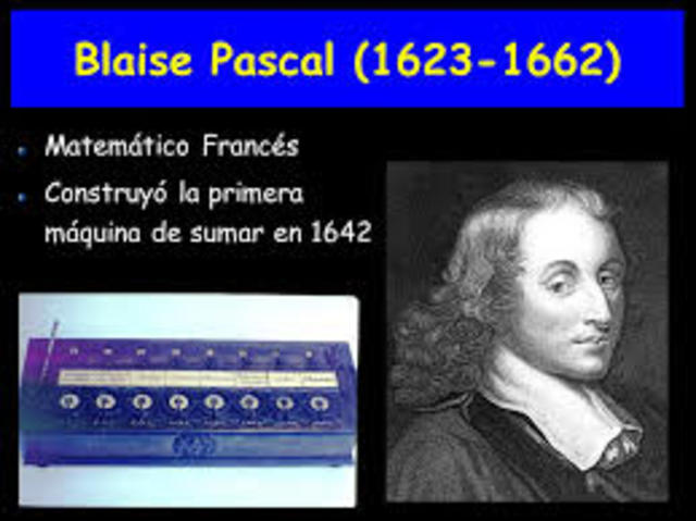 frances blas pascal invento una maquina de calculadora (1623-1662)