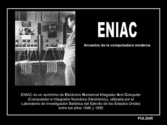 Eniac Fabricado (1946-1955)