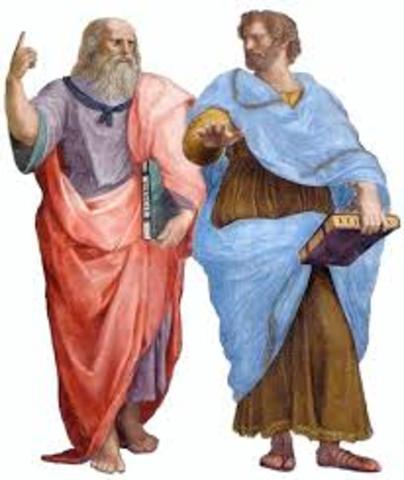 Ancient Greek with Plato and Aristotle 400 B.C