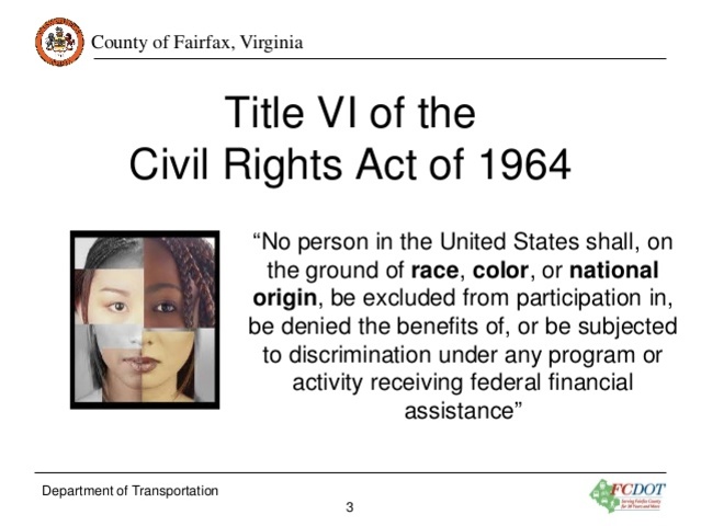 Title VI of the Civil Rights Act