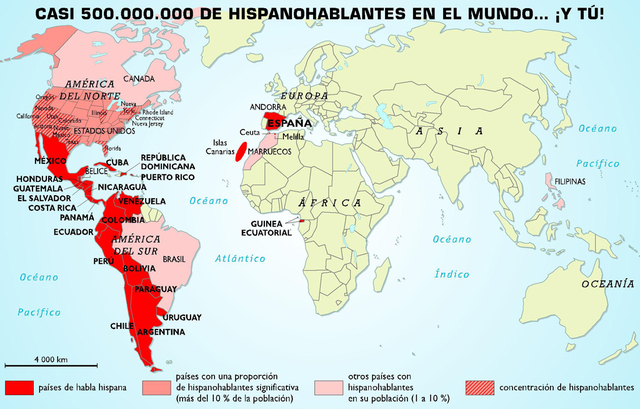Hispanohablantes en el mundo