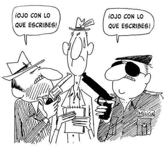 censura de prensa en colombia