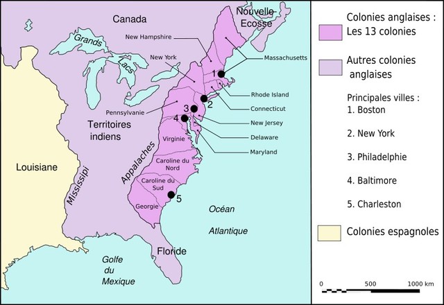 La guerre de Sept ans signe l'arrêt de l'expansion territoriale en Amérique du Nord