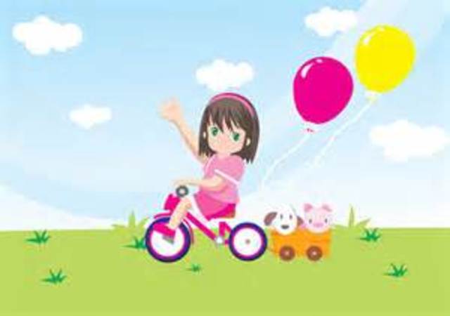 first time riding a bike