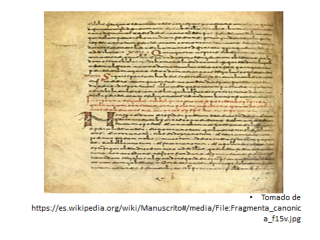 Transcripción de Manuscritos