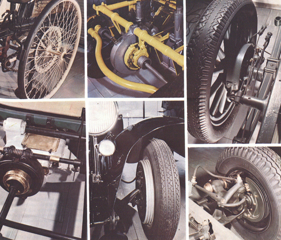 APARICION DE LOS FRENOS DE TAMBOR